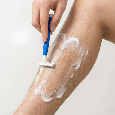 Shave & clean the area