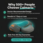 Calmaric™ 3 IN 1 Electric Neck Massager Hot Compress Cervical Relief Pillow