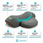 Calmaric™ 3 IN 1 Electric Neck Massager Hot Compress Cervical Relief Pillow